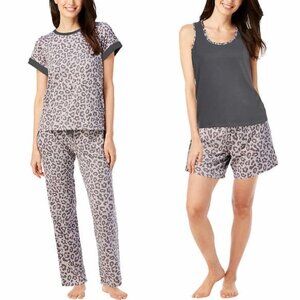 Lucky Brand Ladies' 4-Piece Pajama Set